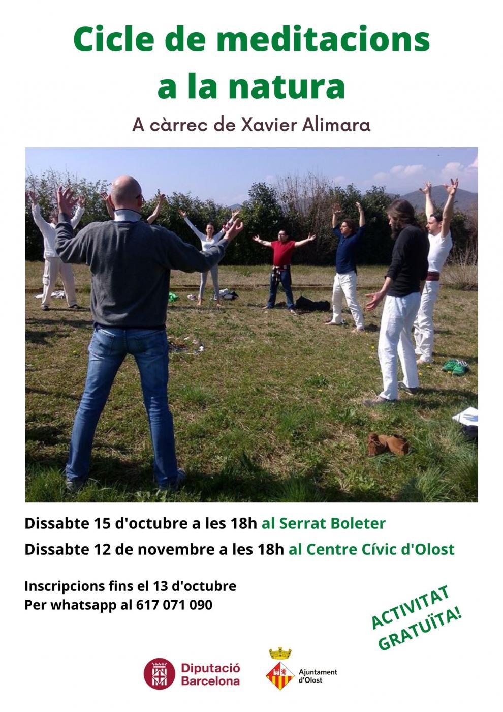 Cicle de meditacions a la natura